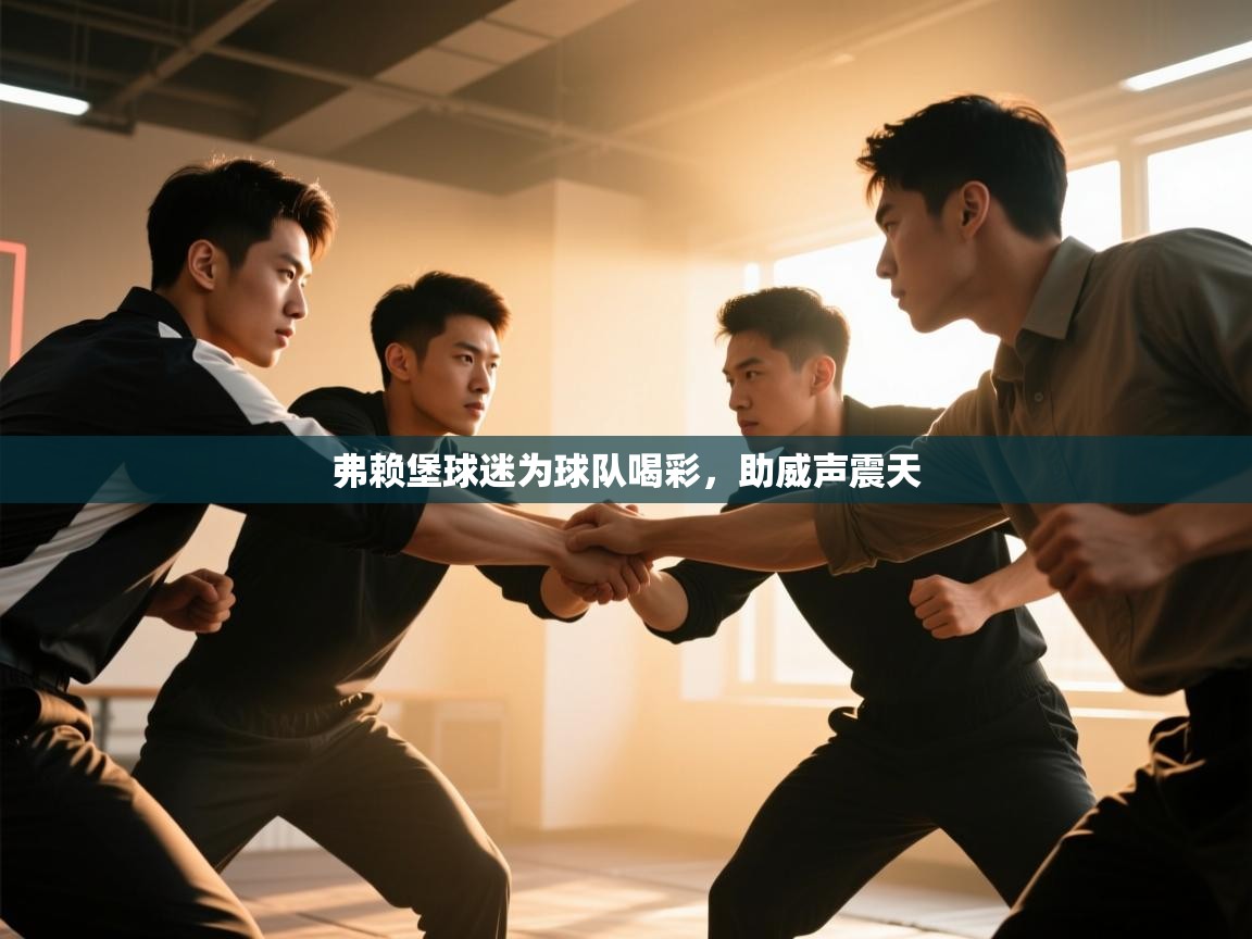 弗赖堡球迷为球队喝彩，助威声震天  第1张